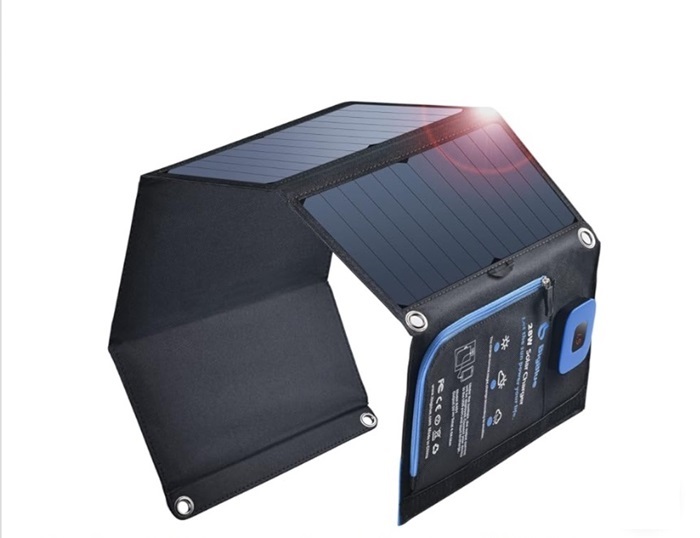 BigBlue 28W Cargador Solar Porttil