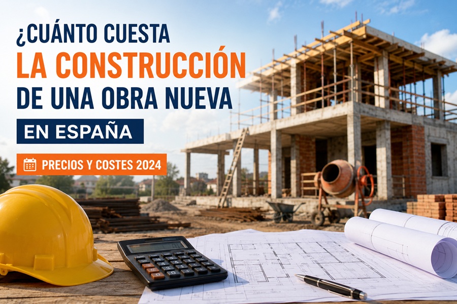 �Cu�nto cuesta la construcci�n de una obra nueva en Espa�a?