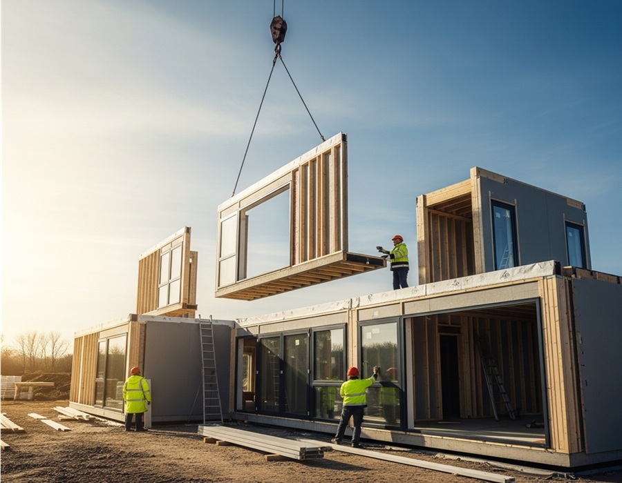 La industrializacin de la construccin de viviendas: Una solucin viable?
