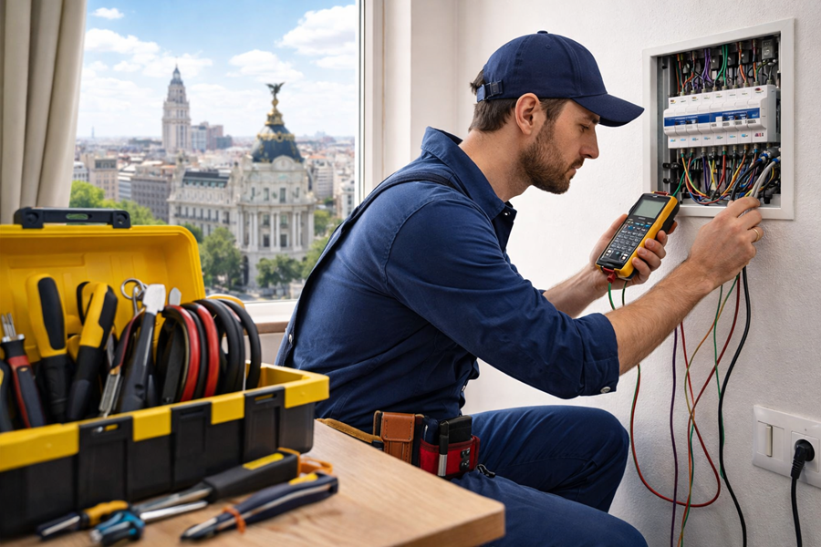 Electricista econ�mico en Madrid: precios, consejos y c�mo ahorrar