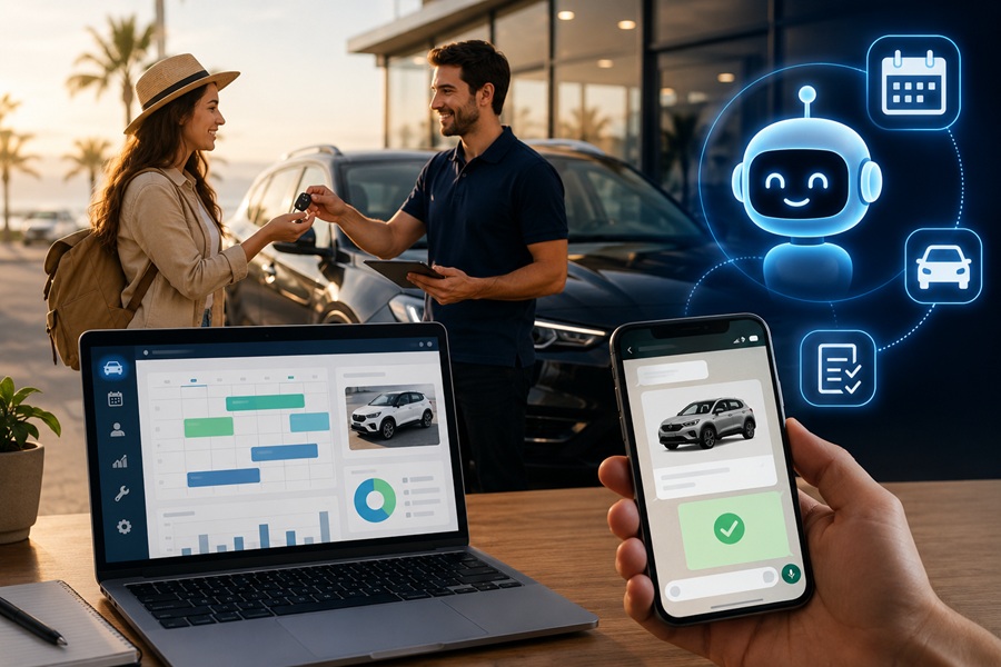 C�mo la automatizaci�n est� transformando el negocio del alquiler de veh�culos