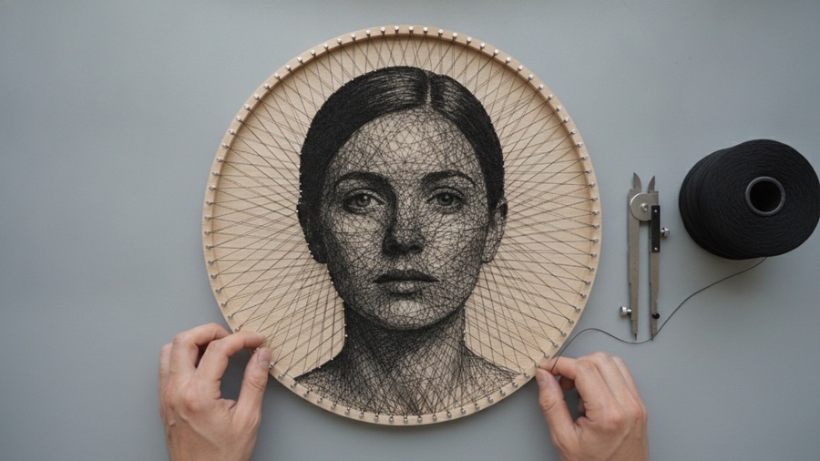 Del p�xel al hilo: c�mo convertir una fotograf�a en String Art mediante algoritmos