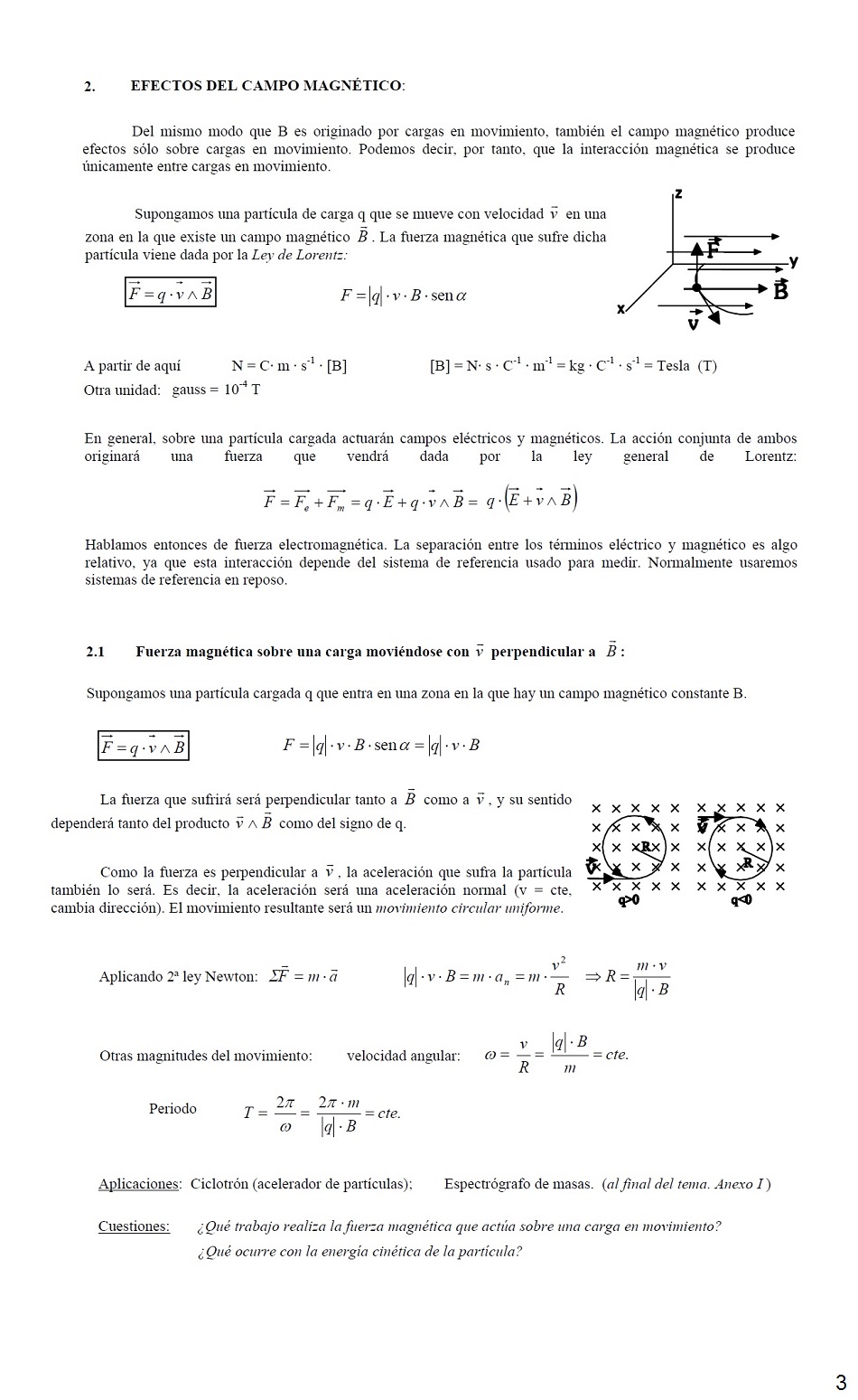 Electromagnetismo. Pgina 03