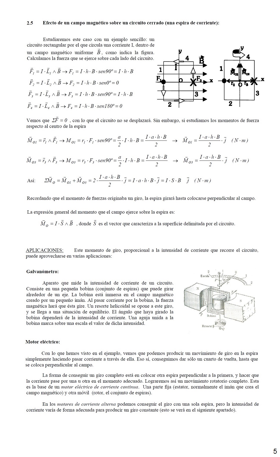 Electromagnetismo. Pgina 05