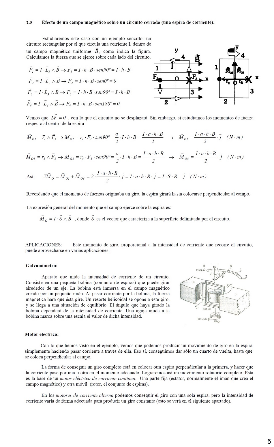 Electromagnetismo. Pgina 05