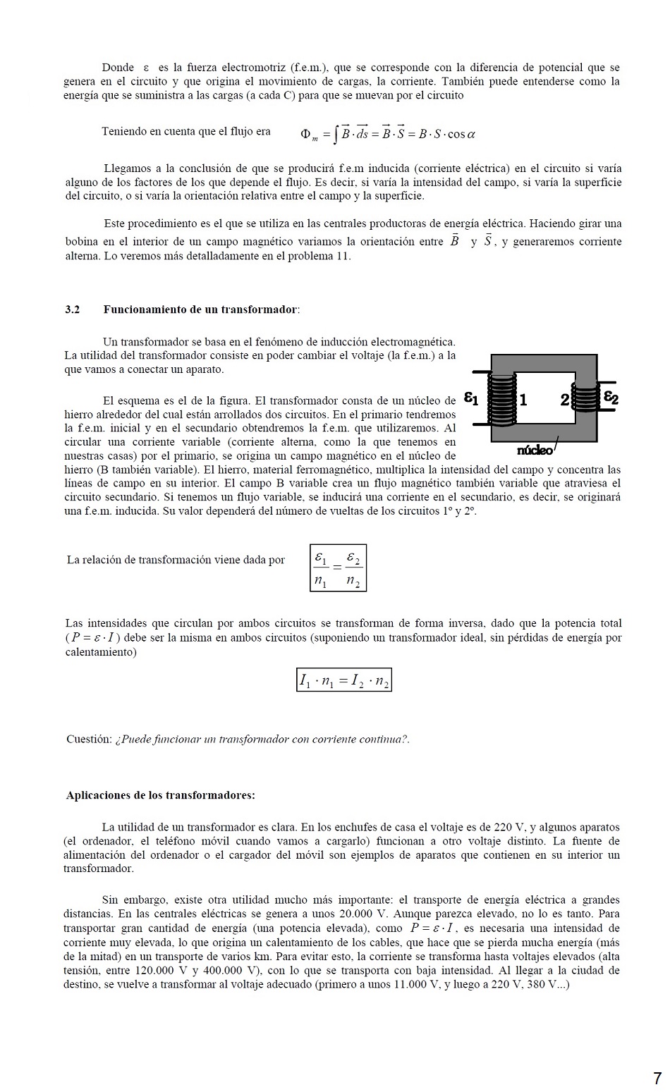 Electromagnetismo. Pgina 07