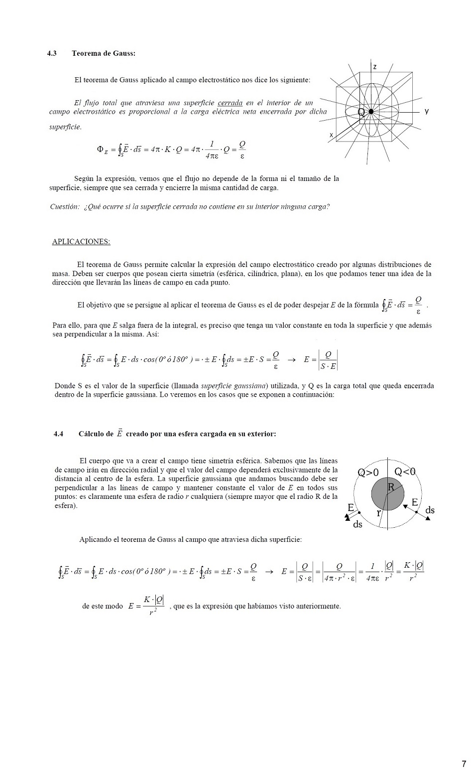 Interaccin electrosttica. Pgina 07