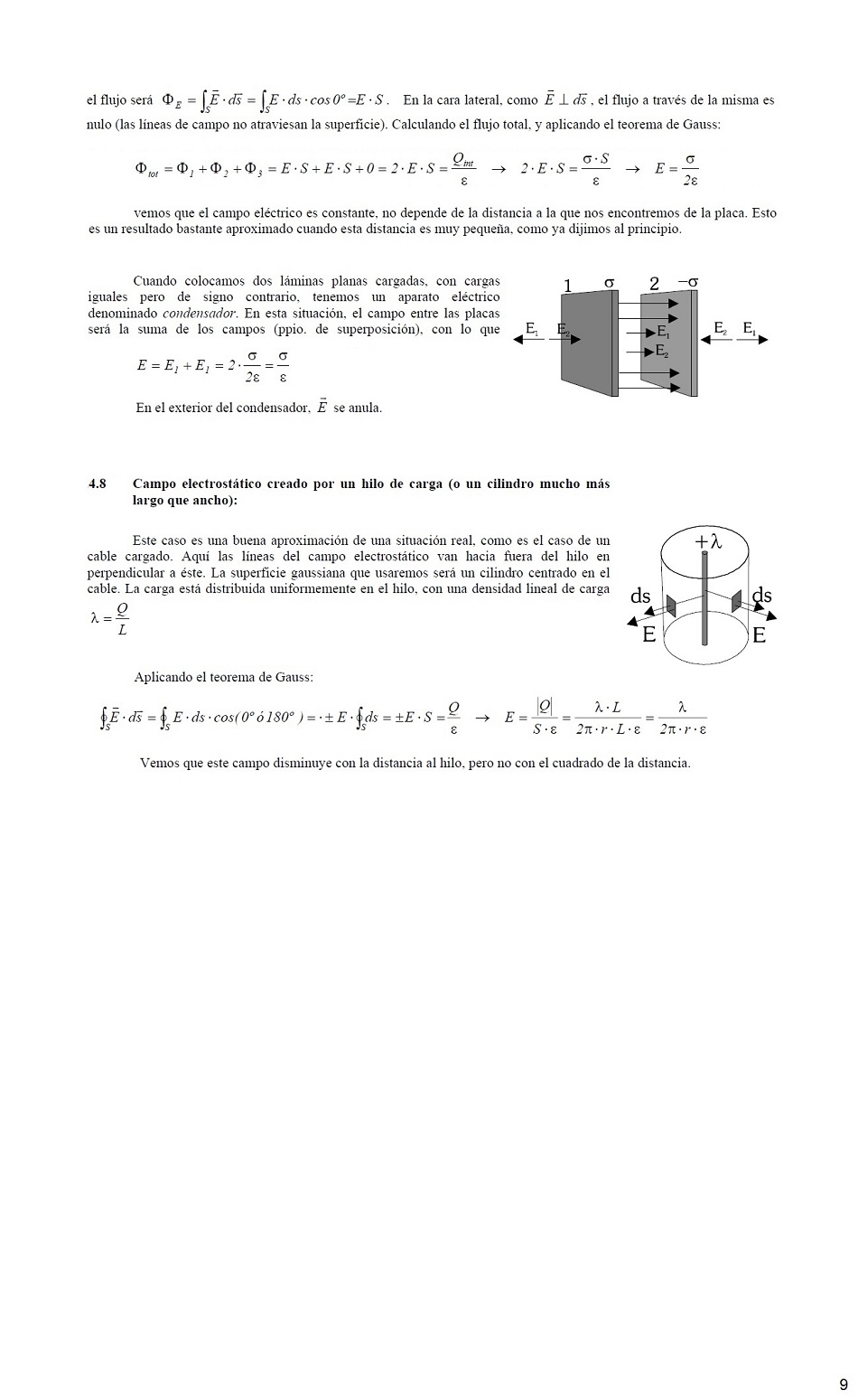 Interaccin electrosttica. Pgina 09