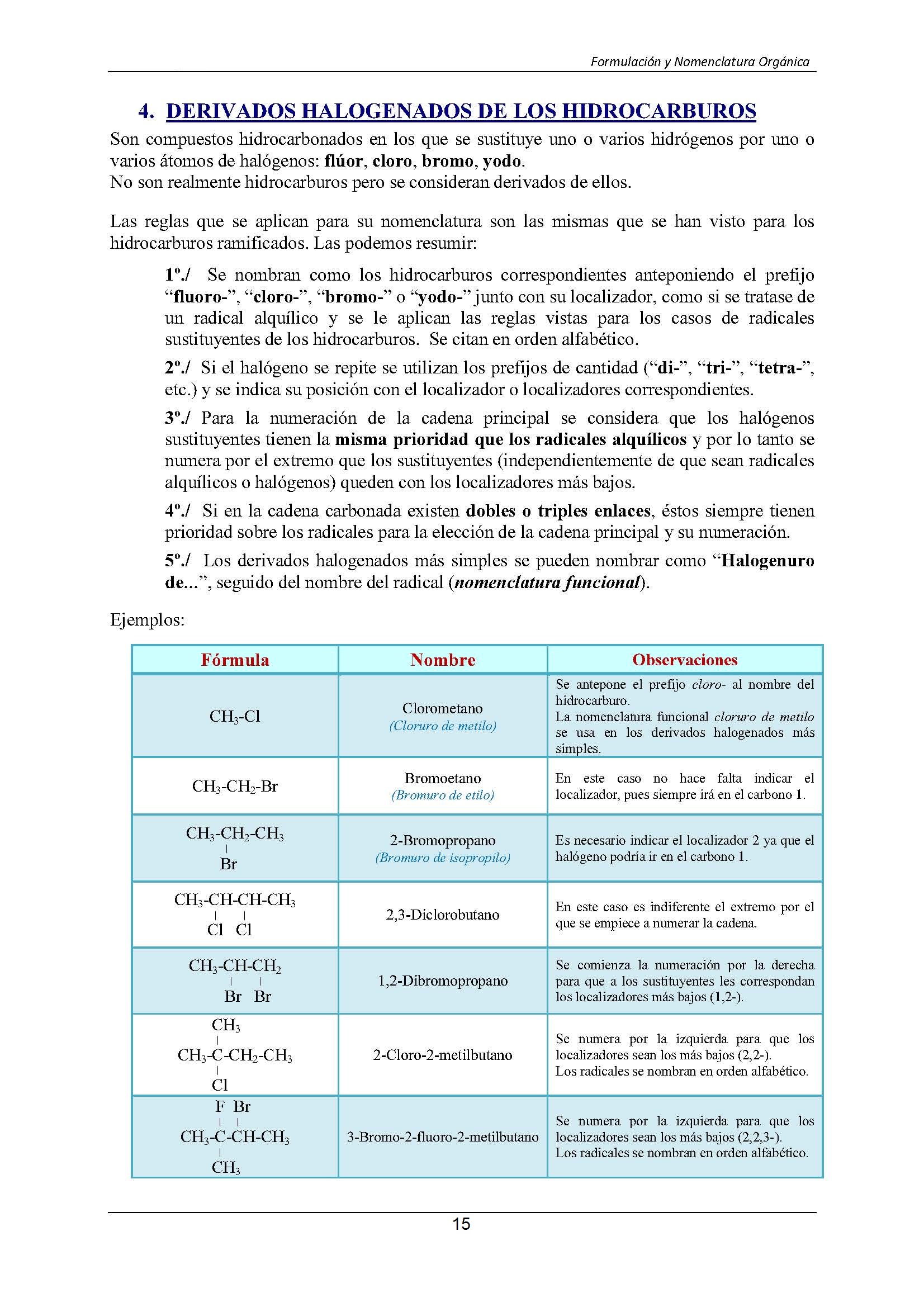 Formulacin Qumica Orgnica