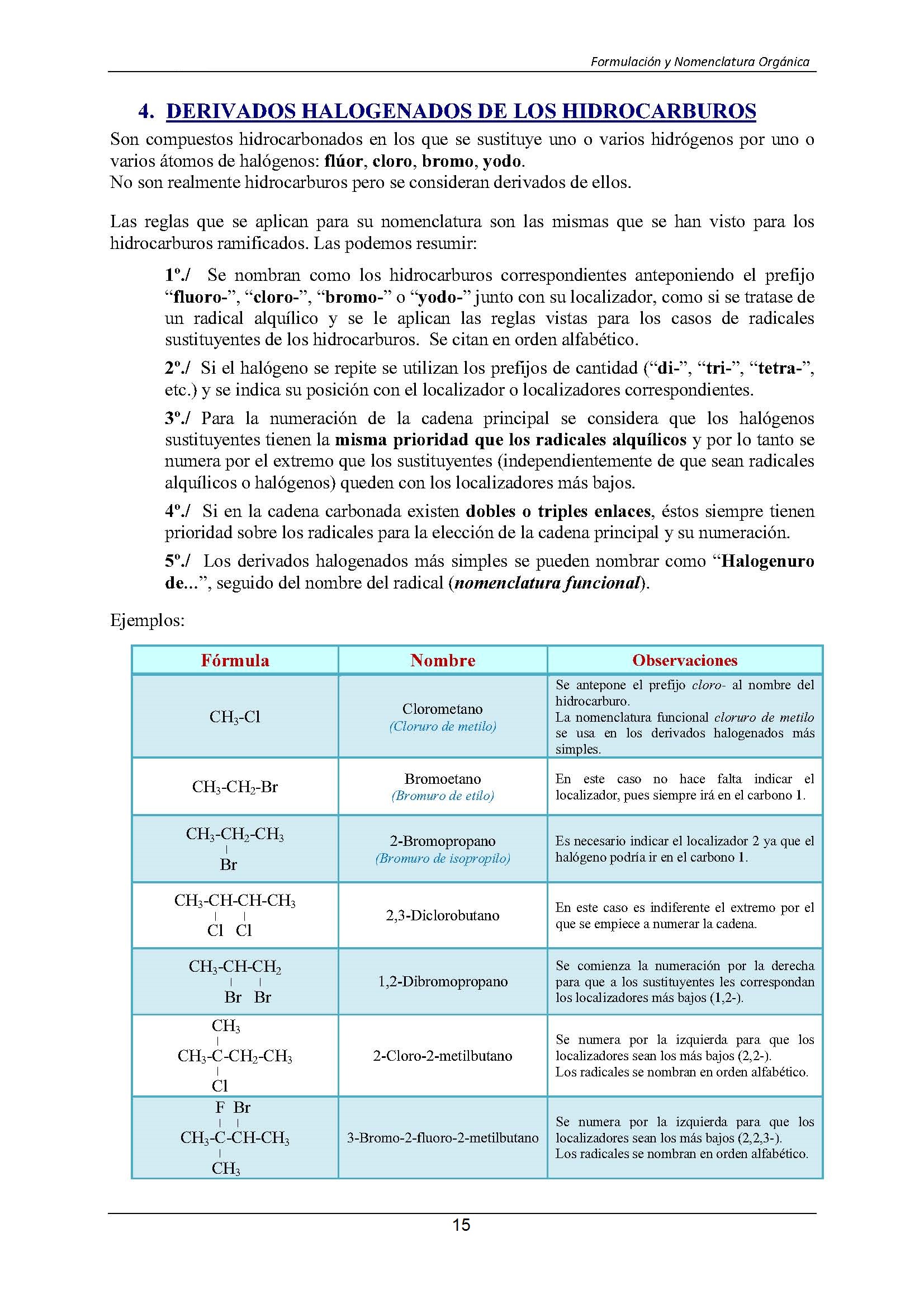 Formulacin Qumica Orgnica