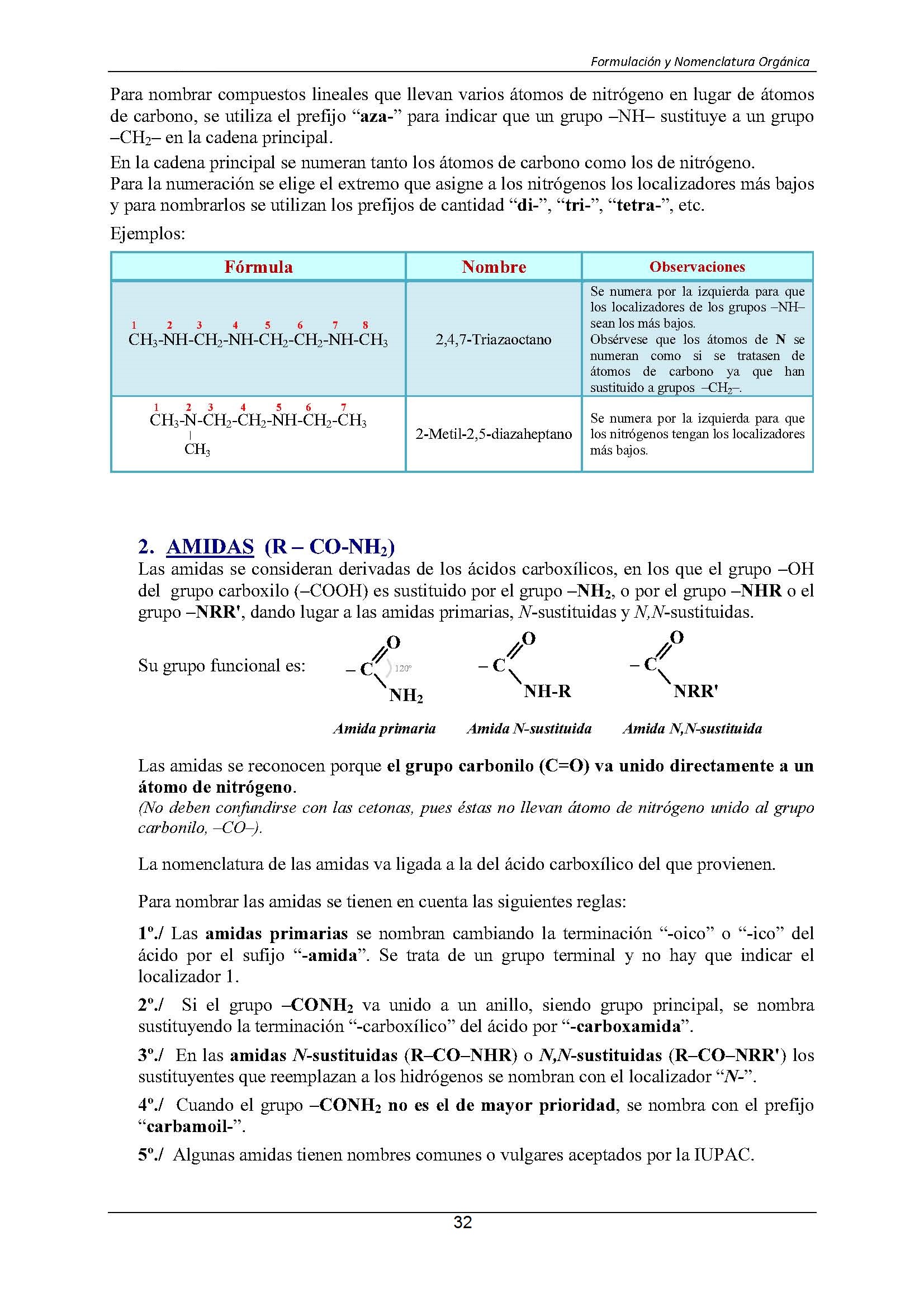 Formulacin Qumica Orgnica