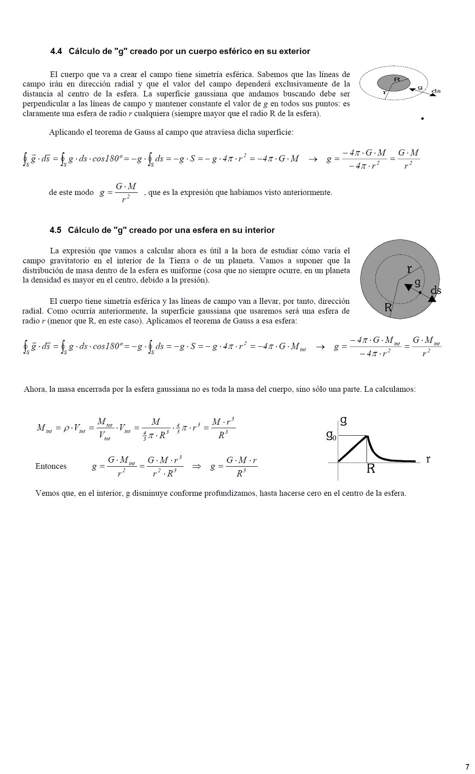 Campo Gravitatorio. Pgina 07