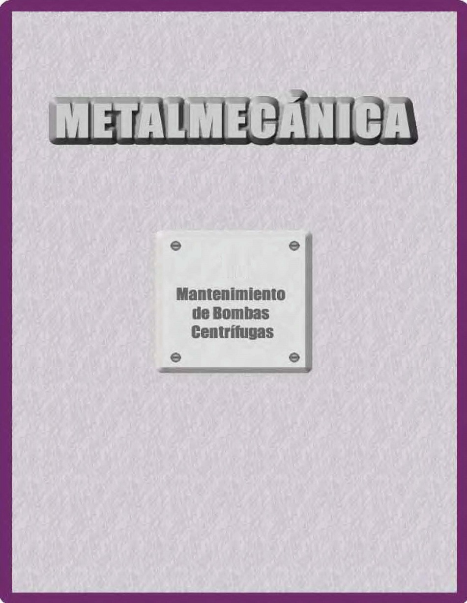 Mantenimiento de bombas centrfugas. Pgina 1