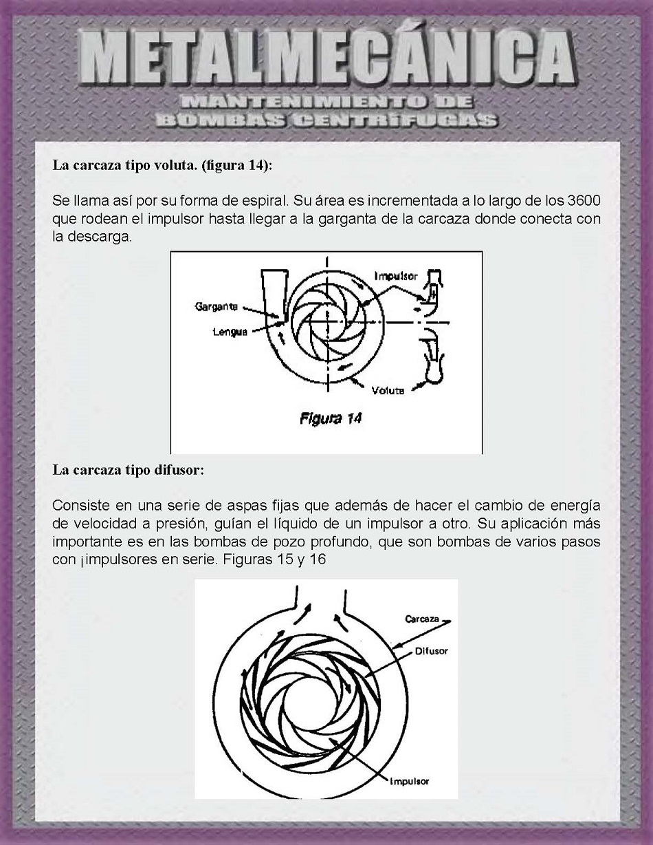 Mantenimiento de bombas centrfugas. Pgina 11