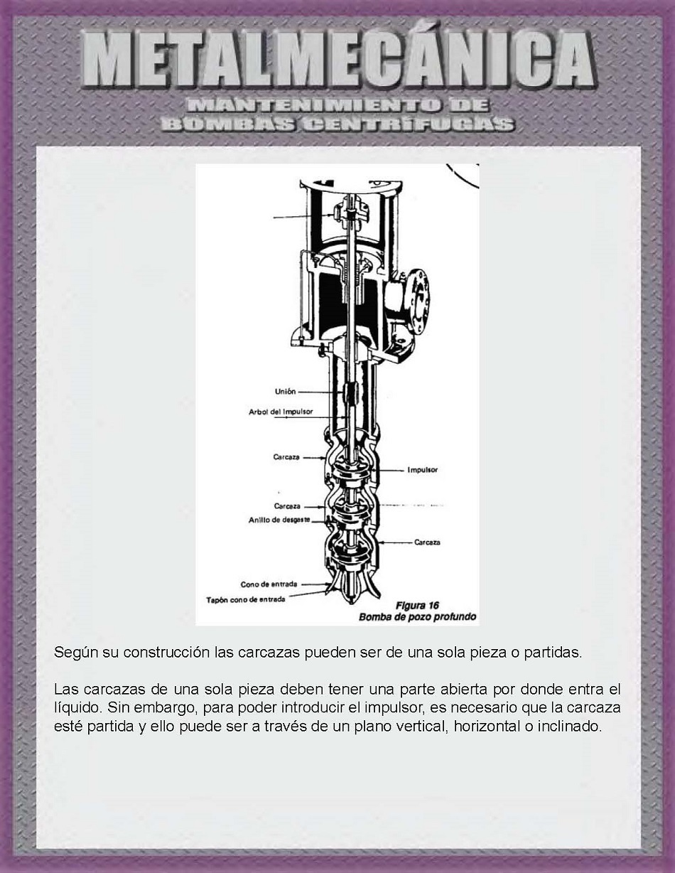 Mantenimiento de bombas centrfugas. Pgina 12