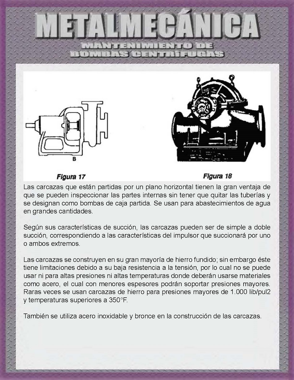 Mantenimiento de bombas centrfugas. Pgina 13