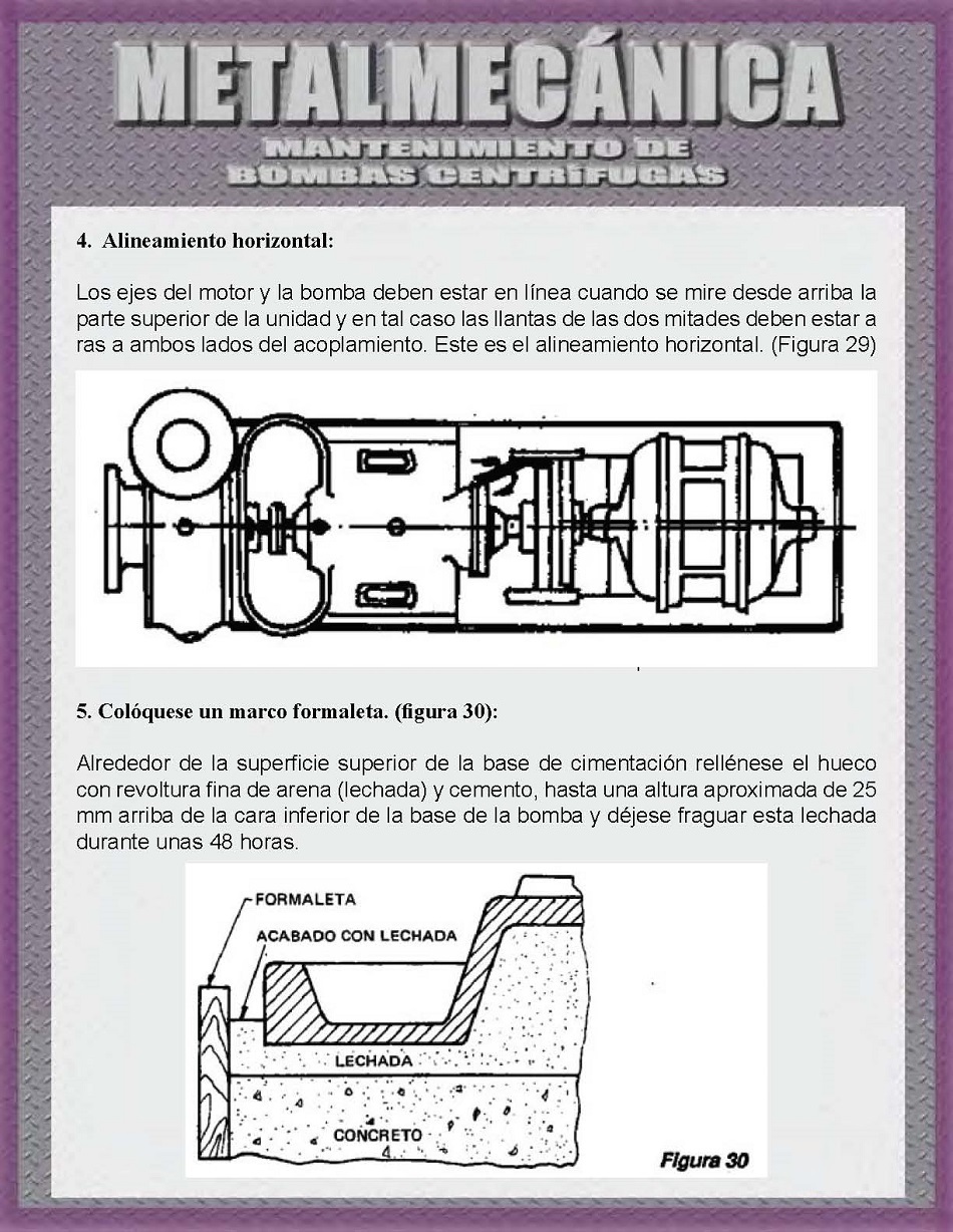 Mantenimiento de bombas centrfugas. Pgina 29