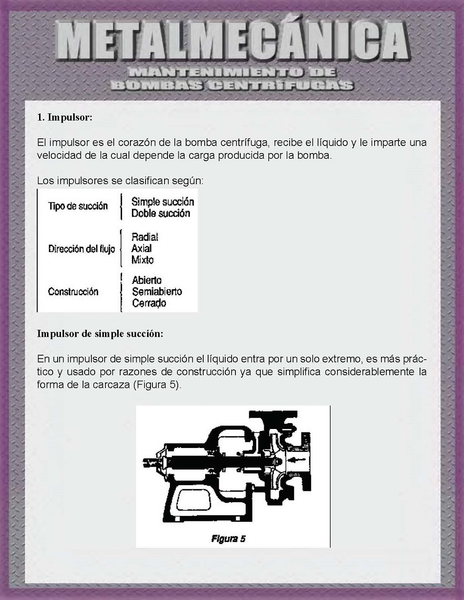 Mantenimiento de bombas centrfugas. Pgina 6