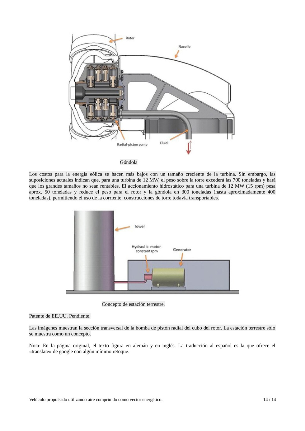 Vehculo propulsado utilizando aire comprimido como vector energtico