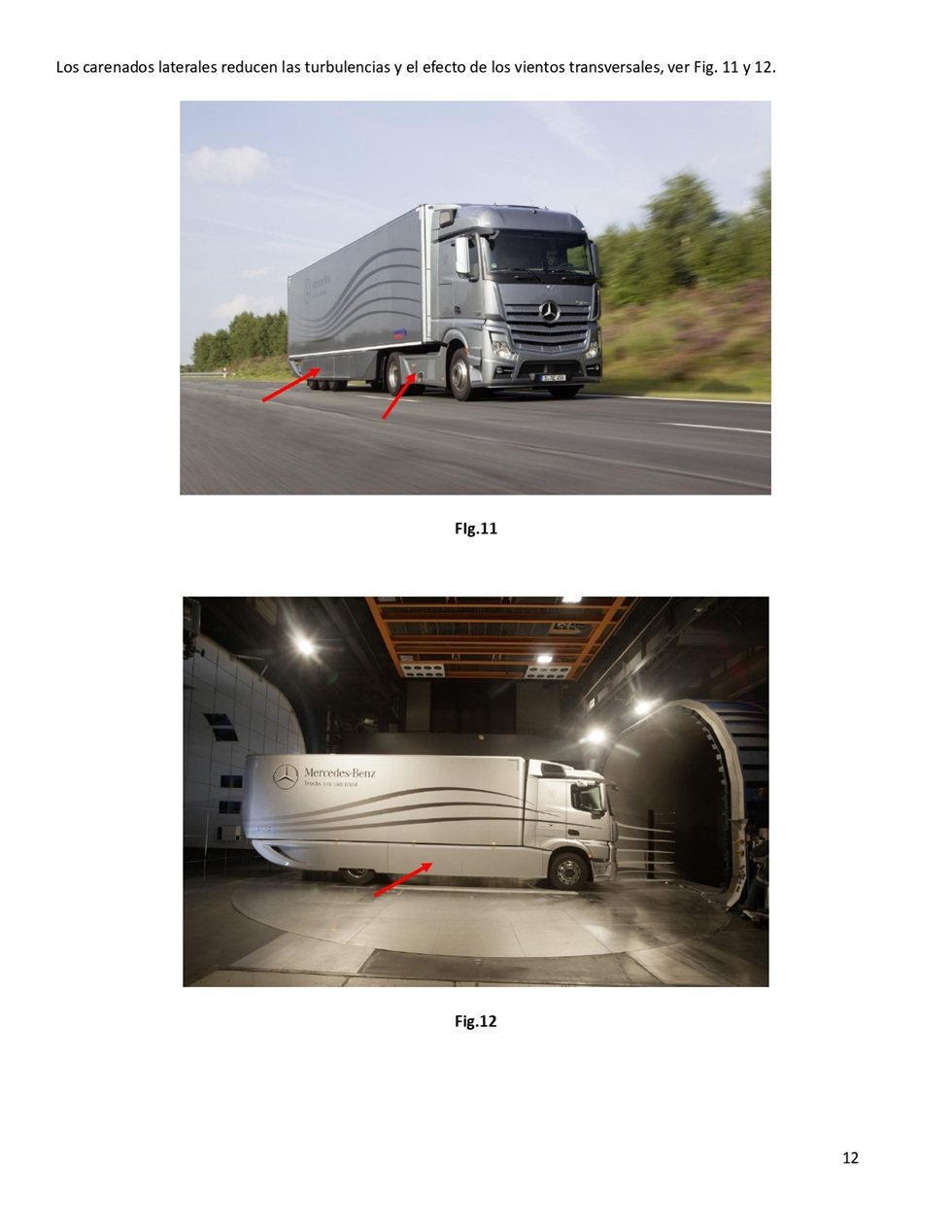 Clculo de la performance de camiones cargados. Pgina 12