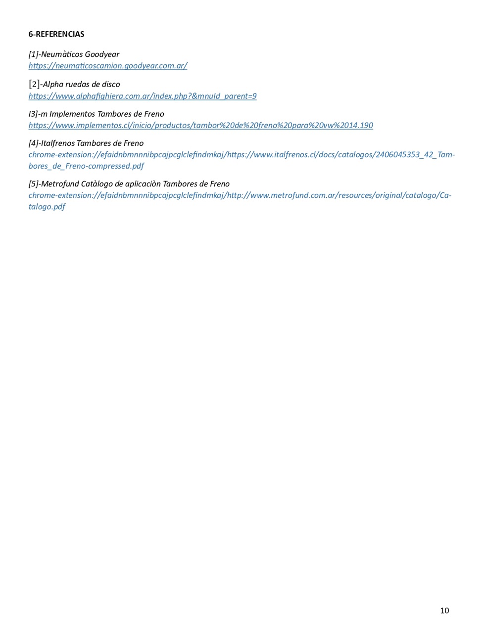 Aceleracin de vehculos. Pgina 10