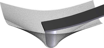Fuerza atmica para calcular el lmite elstico del grafeno