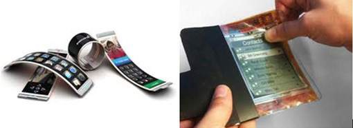 Pantallas tctiles flexibles fabricadas con grafeno