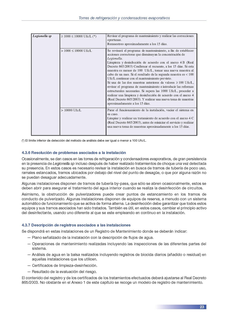 Torres de Refrigeracin y Condensadores Evaporativos. Pgina 23