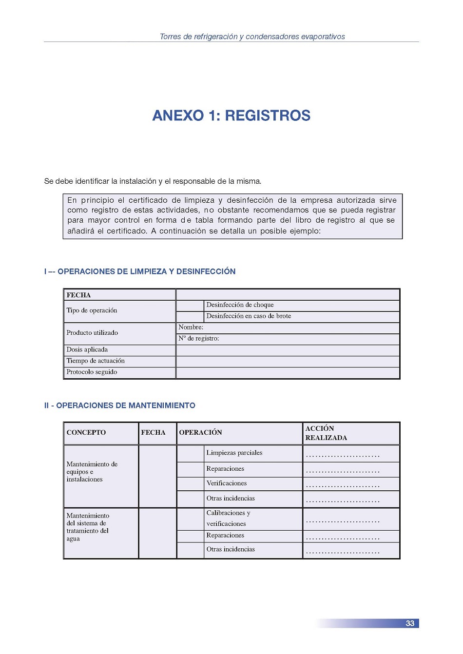 Torres de Refrigeracin y Condensadores Evaporativos. Pgina 33