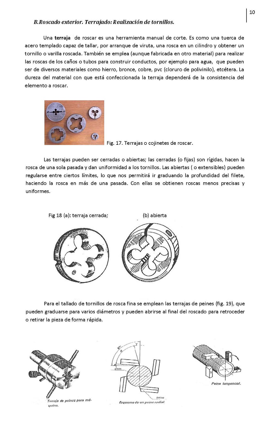 Fabricacin de Roscas. Pgina 10