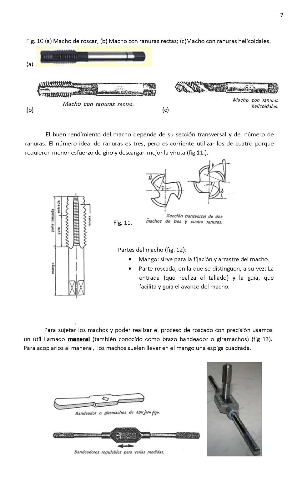 Fabricacin de Roscas. Pgina 07
