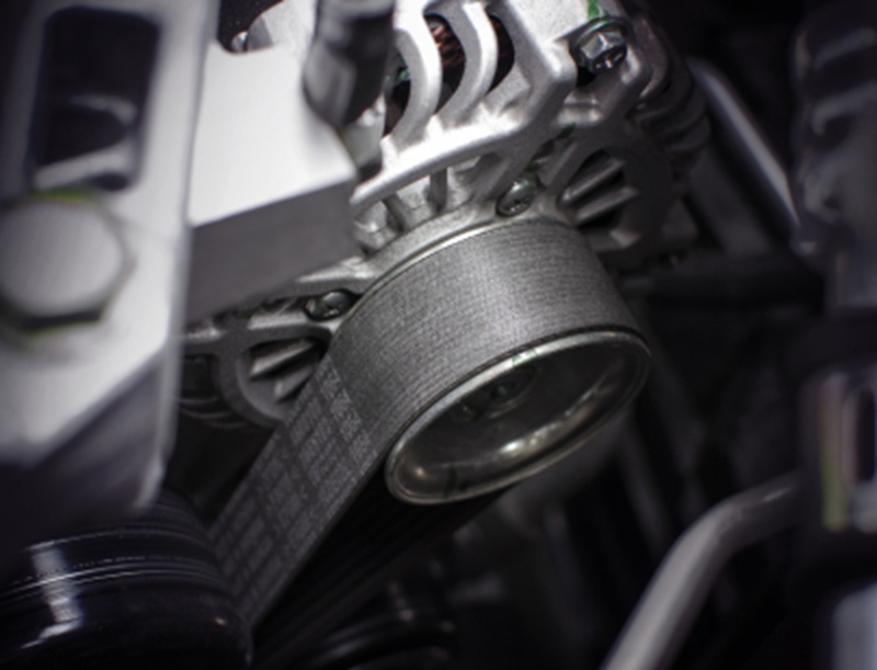 Polea del alternador de un vehculo