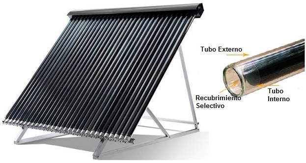 colector solar de tubos de vac�o