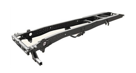 Ejemplo de un bastidor de vehculo