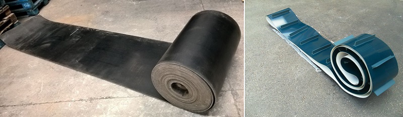 Ejemplos de bandas transportadoras