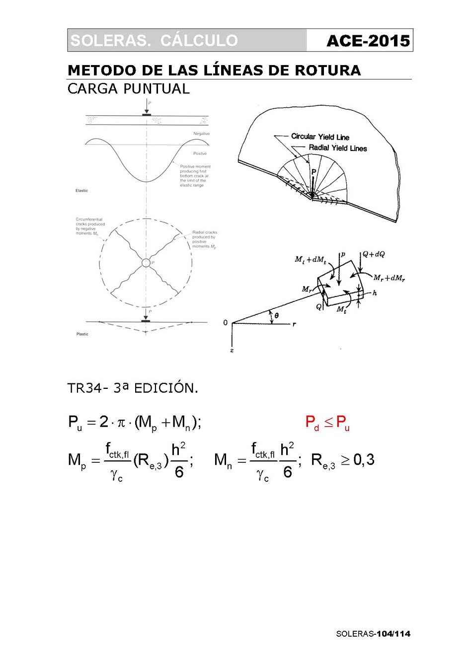 Clculo de Soleras de Hormign. Pgina 104