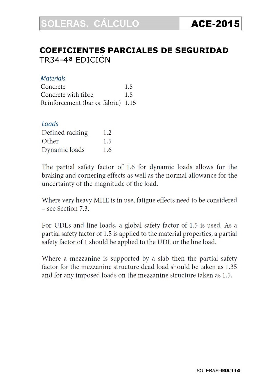 Clculo de Soleras de Hormign. Pgina 105