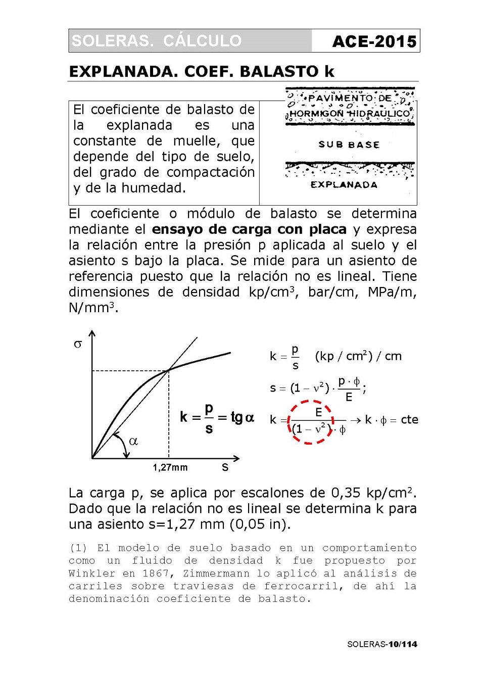 Clculo de Soleras de Hormign. Pgina 10