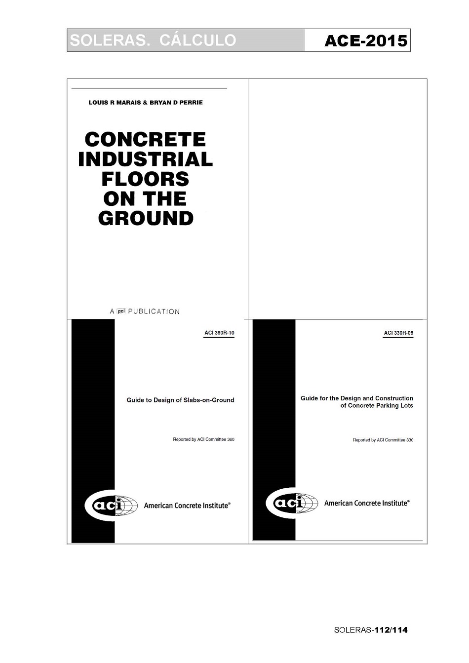 Clculo de Soleras de Hormign. Pgina 112