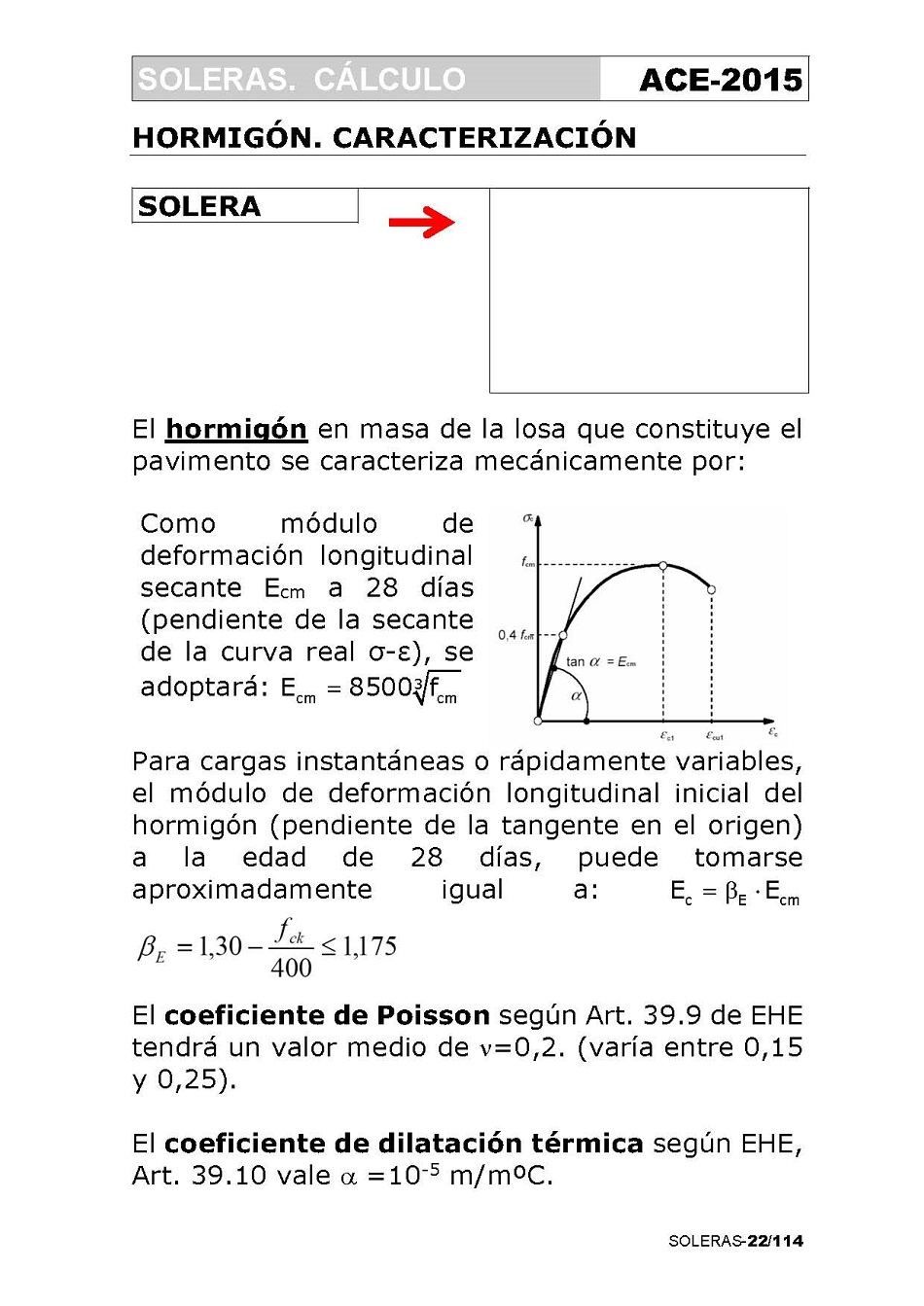 Clculo de Soleras de Hormign. Pgina 22