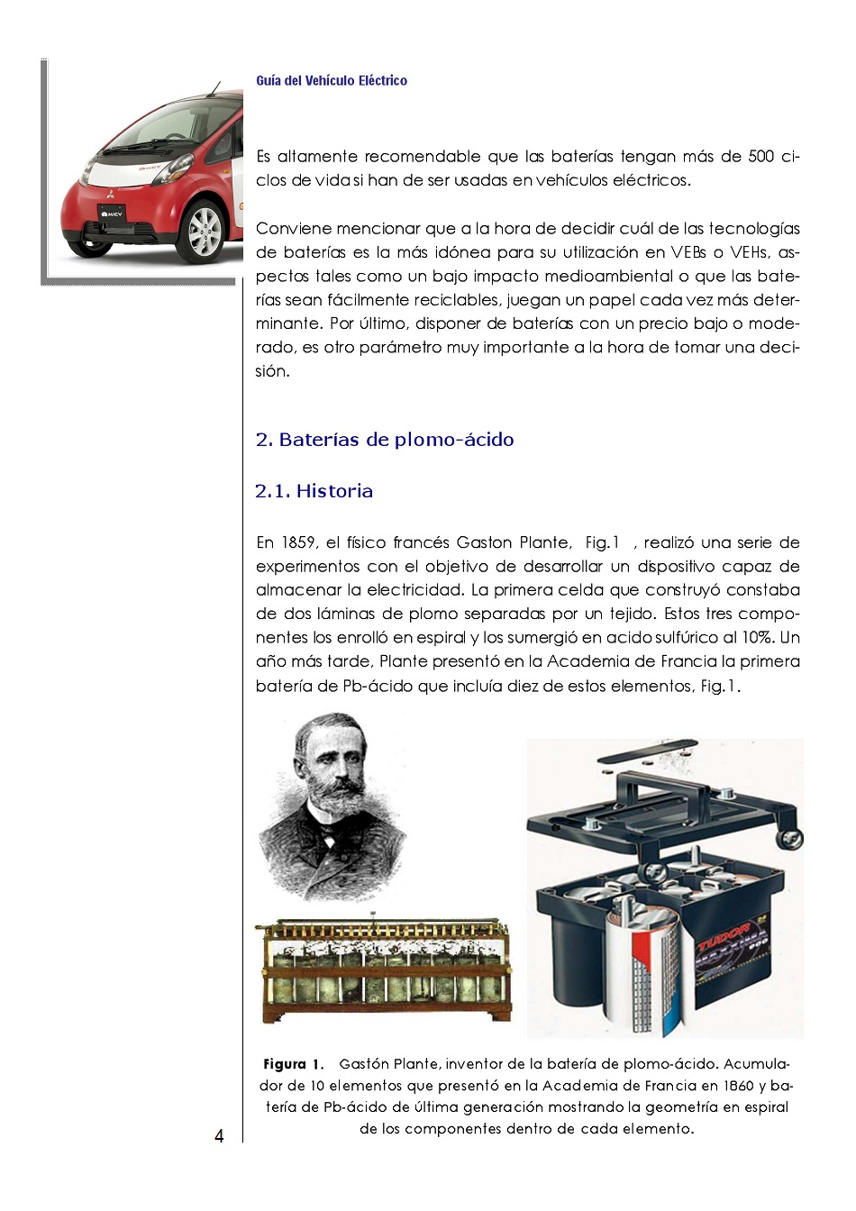 Bateras Recargables Avanzadas para Vehculos Elctricos. Pgina 04