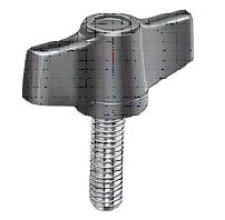 Tornillo de mariposa