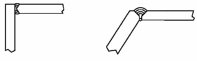 Soldadura a tope en L