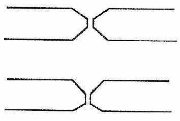 Preparacin de bordes para uniones en X