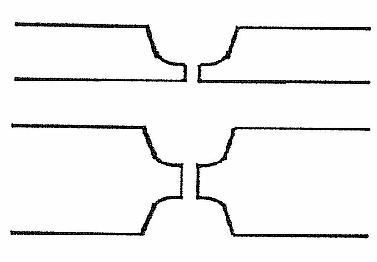 Preparacin de bordes para uniones en U o en doble U