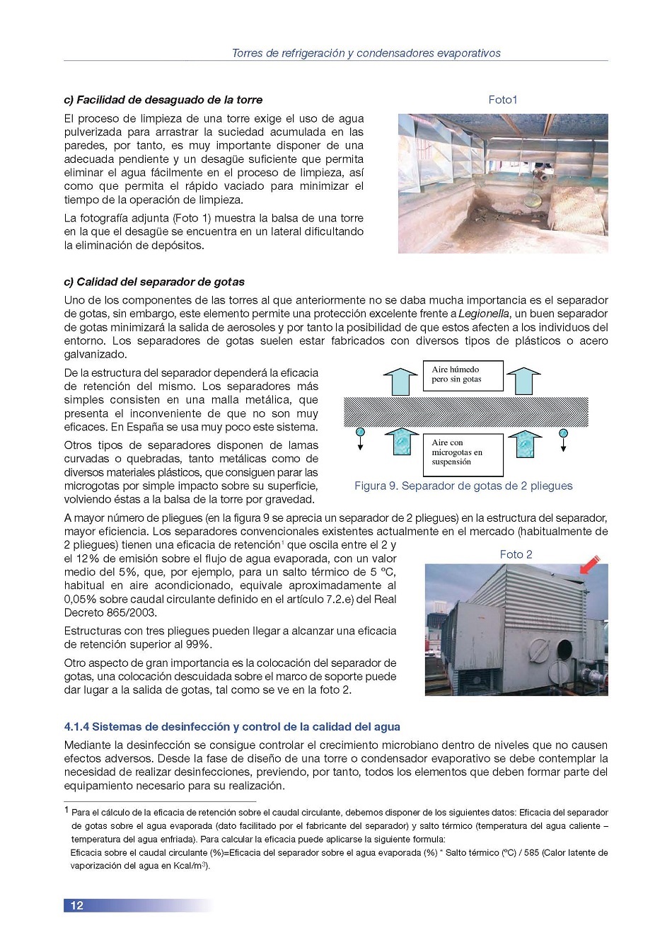 Torres de Refrigeracin y Condensadores Evaporativos. Pgina 12