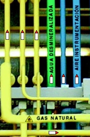 Color identificativo de tuberas