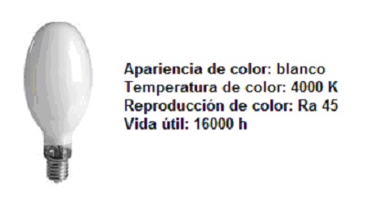 Lmpara de mercurio de alta presin