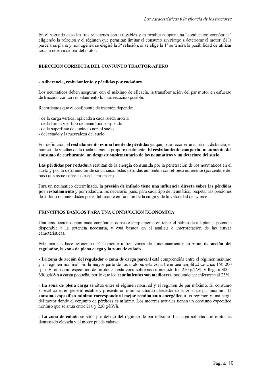 Estudio de los tractores y de maquinaria agrcola. Pgina 10