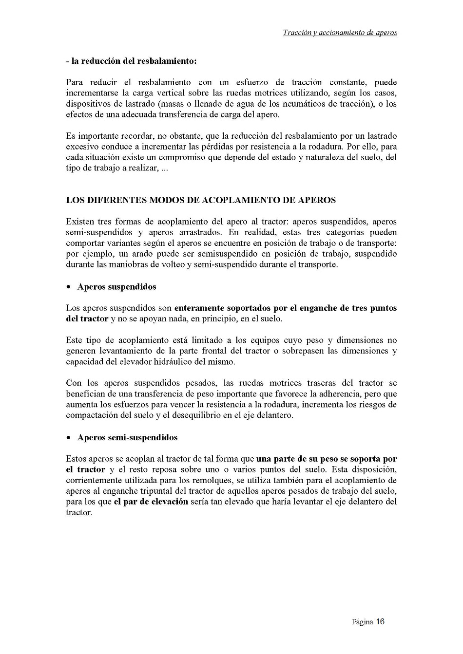 Estudio de los tractores y de maquinaria agrcola. Pgina 16